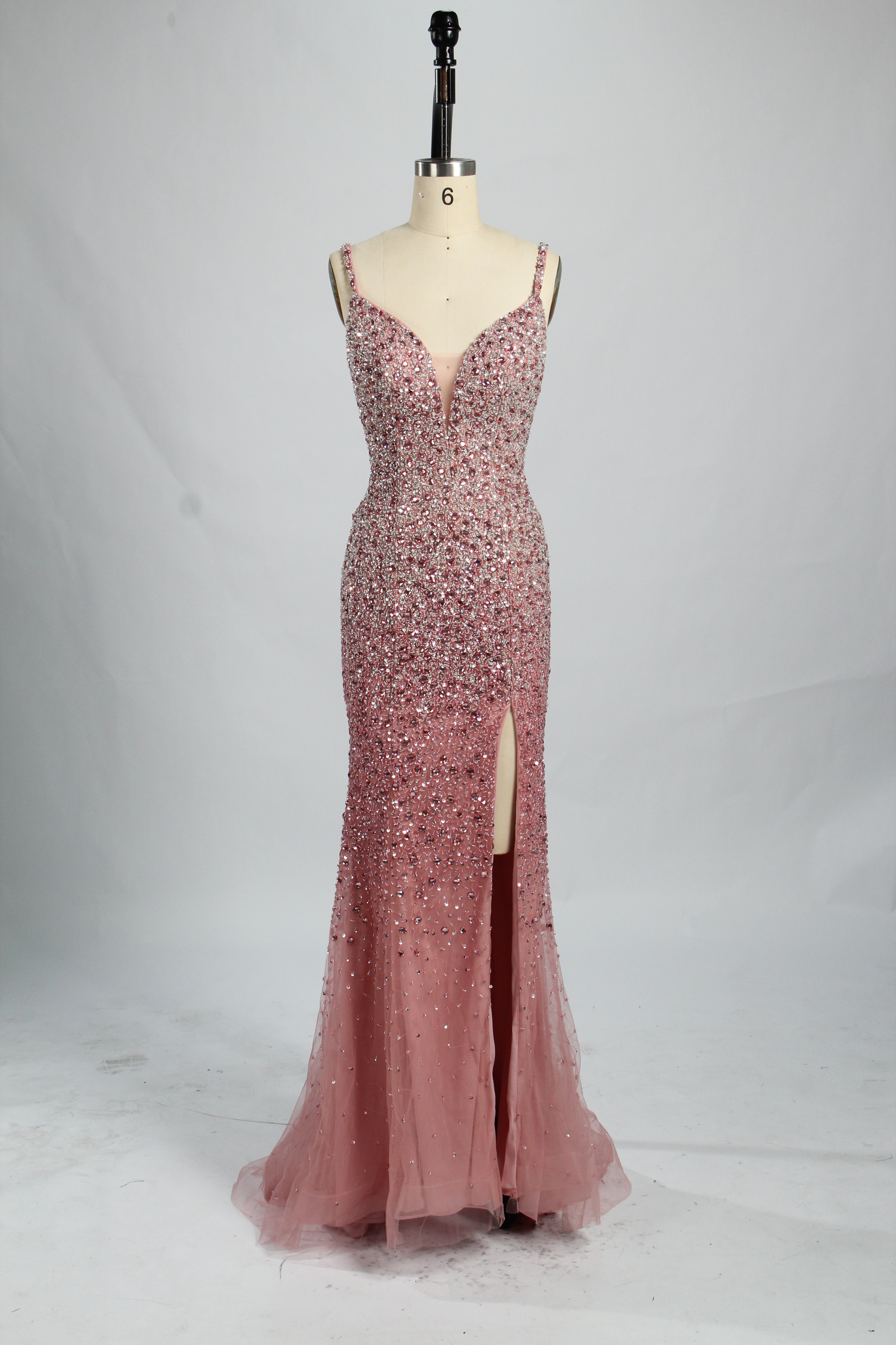 rose gold mermaid dress Wholesale Sequin Prom QT025 badge: Bestseller Line Dry Orchid Embroidered Dress - Color:Ecru Multi