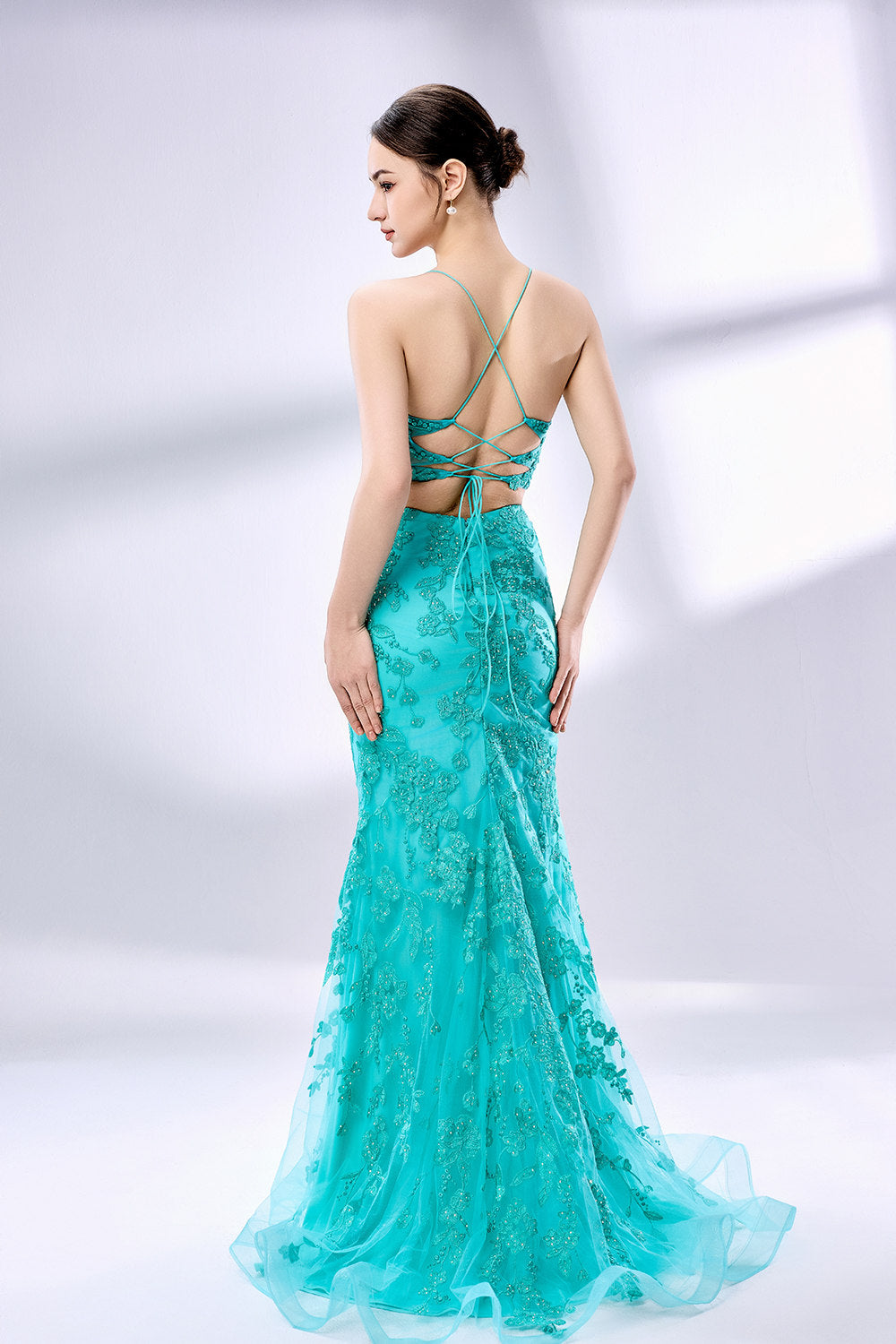 Wholesale elegant strapless Sweetheart Corset Mermaid Gown 33072B