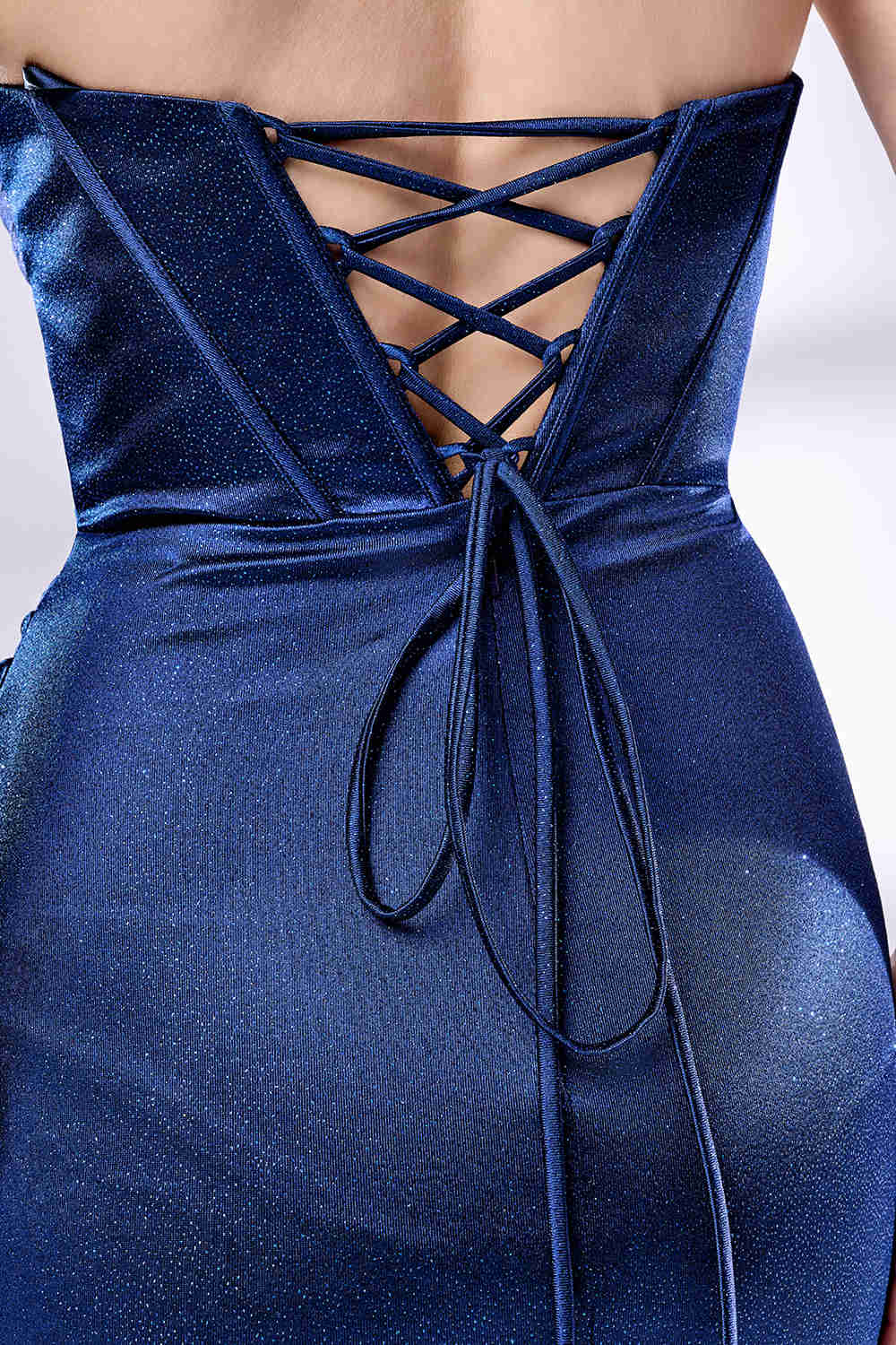 Elegant Strapless Mermaid Prom Dress 33066