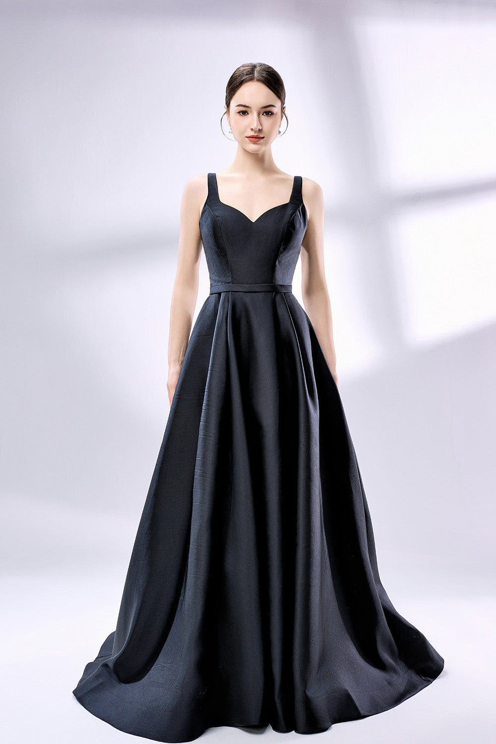 Wholesale Minimalist Satin Prom Gown 33111