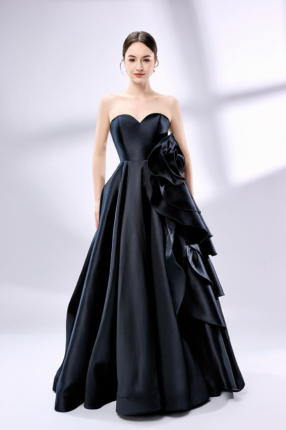 Wholesale Elegant Design Satin Prom Dress KT1418