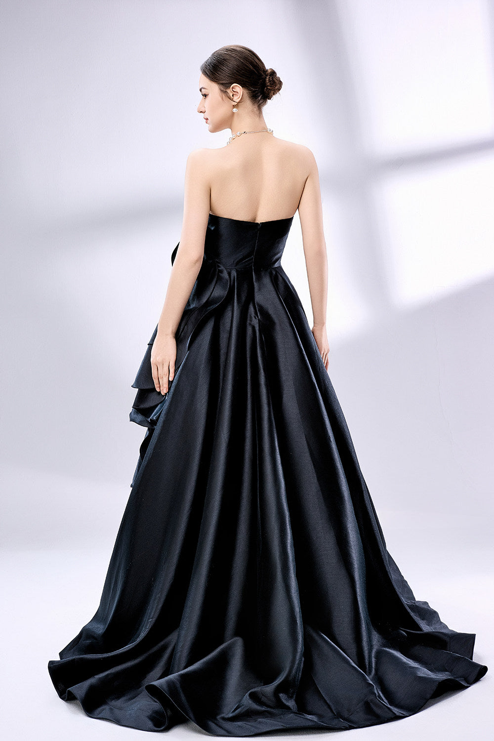 Wholesale Elegant Design Satin Prom Dress KT1418