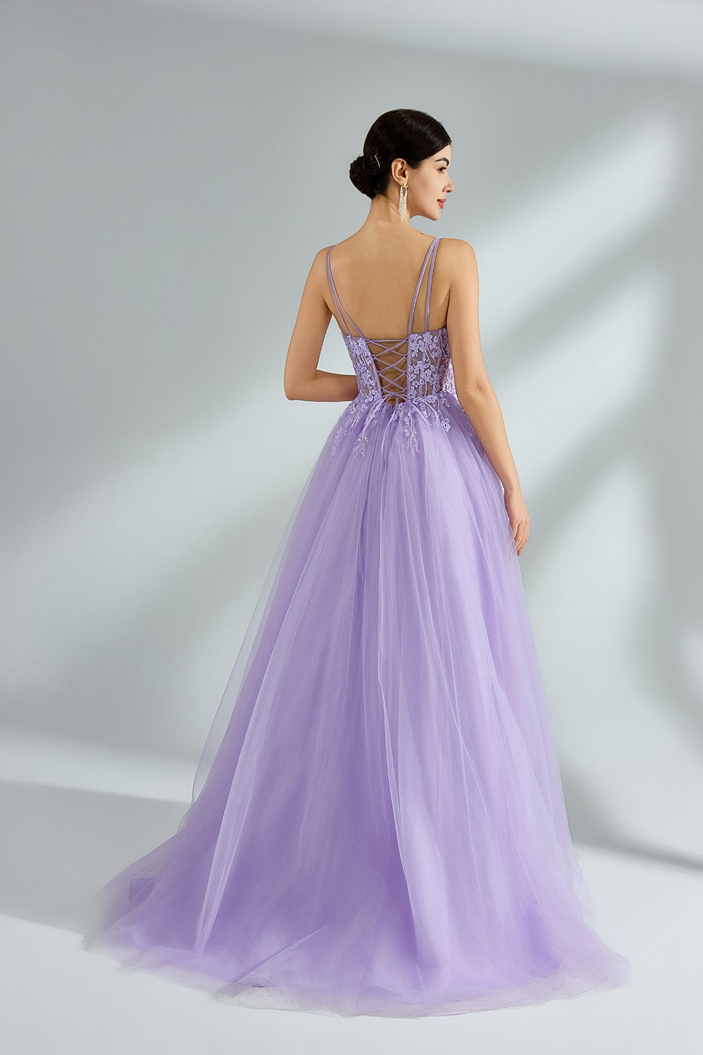 Wholesale Enchanting Floral Lace Prom Dress kt1395