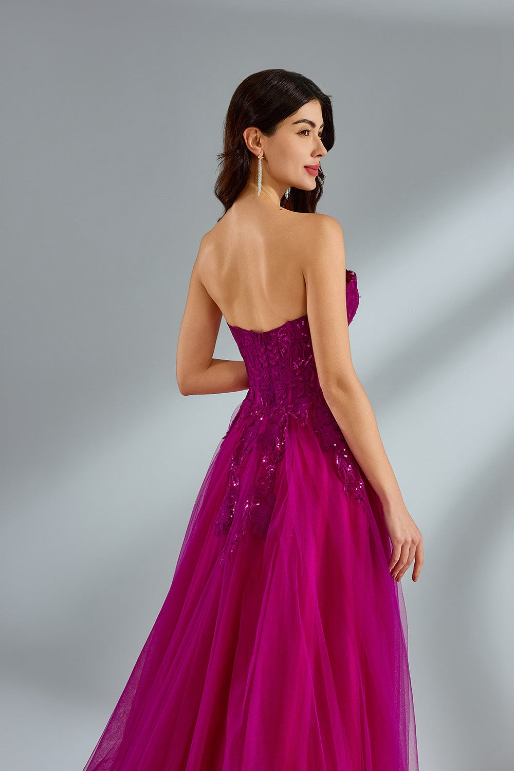 Tulle Bride Dresses with Bead Embellishments 3321