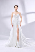 Wholesale  Sweetheart Neckline Wedding Dress with High Slit 3345