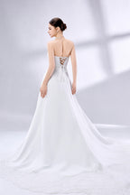 Wholesale  Sweetheart Neckline Wedding Dress with High Slit 3345