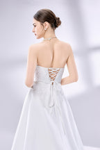 Wholesale  Sweetheart Neckline Wedding Dress with High Slit 3345