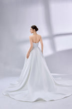 Wholesale Strapless Bow - Accent Ball Gown Wedding Dress 3346