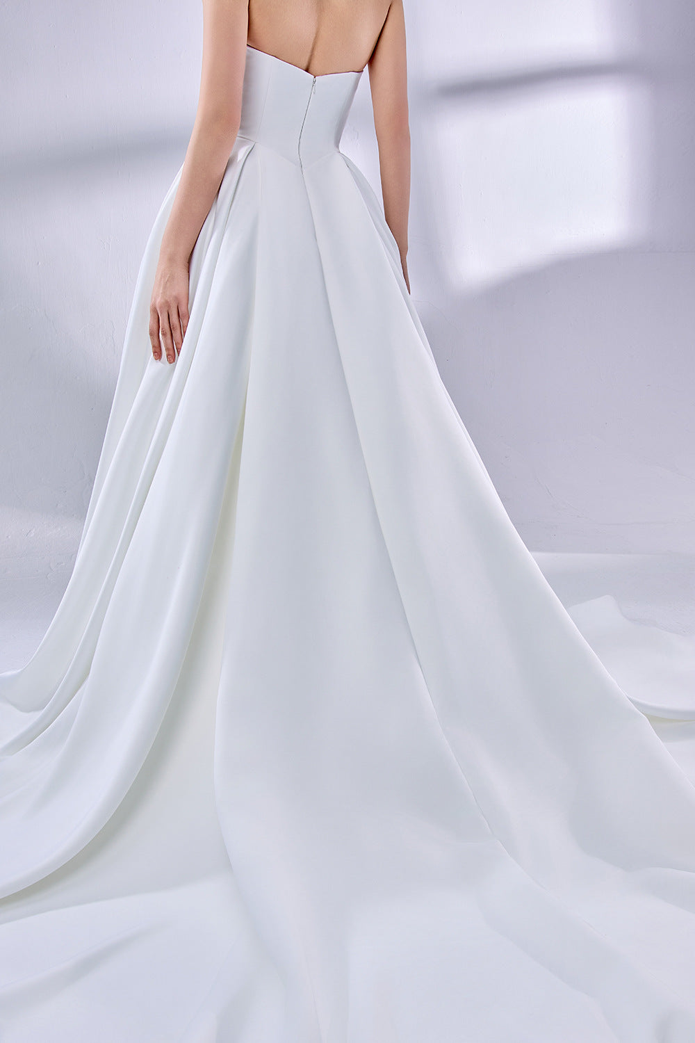 Wholesale Strapless Bow - Accent Ball Gown Wedding Dress 3346