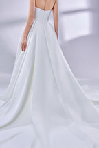 Wholesale Strapless Bow - Accent Ball Gown Wedding Dress 3346