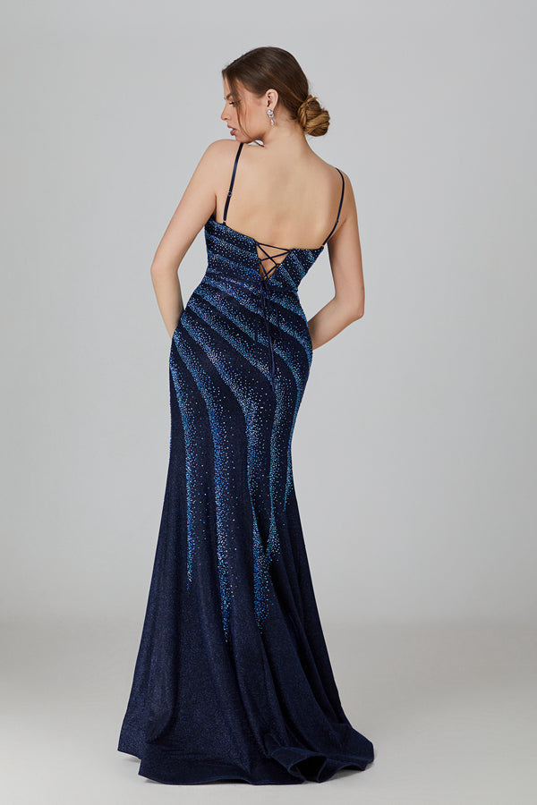 Wholesale Modern Elegance Slit Prom Gown 32761