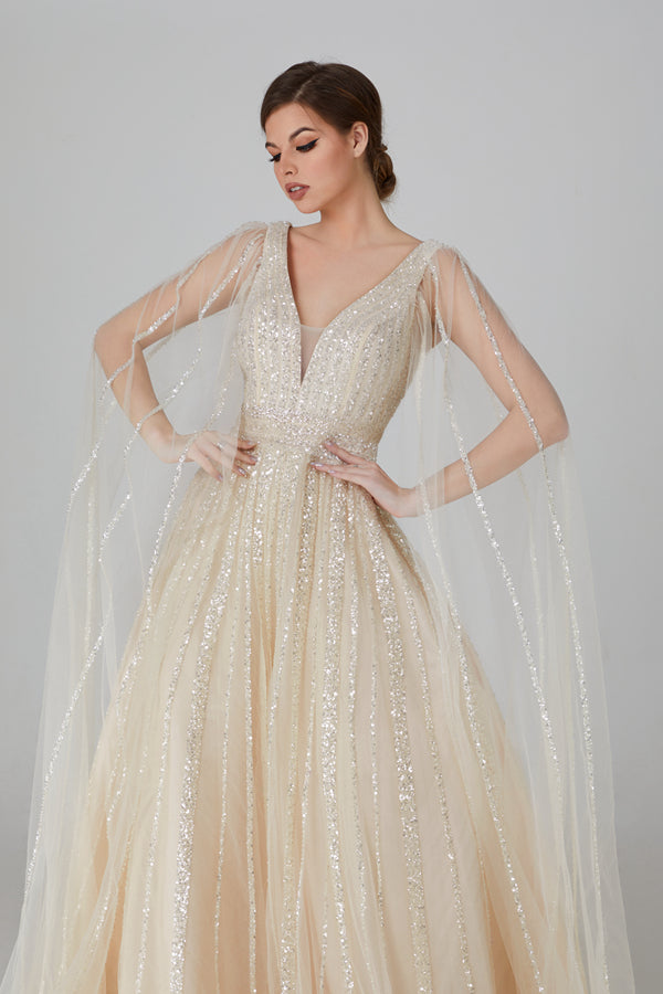 Wholesale Graceful Elegance Off-Shoulder Draped Evening Gown with Shoulder Ties - Embrace Timeless Beauty KS017