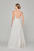 Wholesale Handcrafted Lace Tulle Bridal Gown 32847