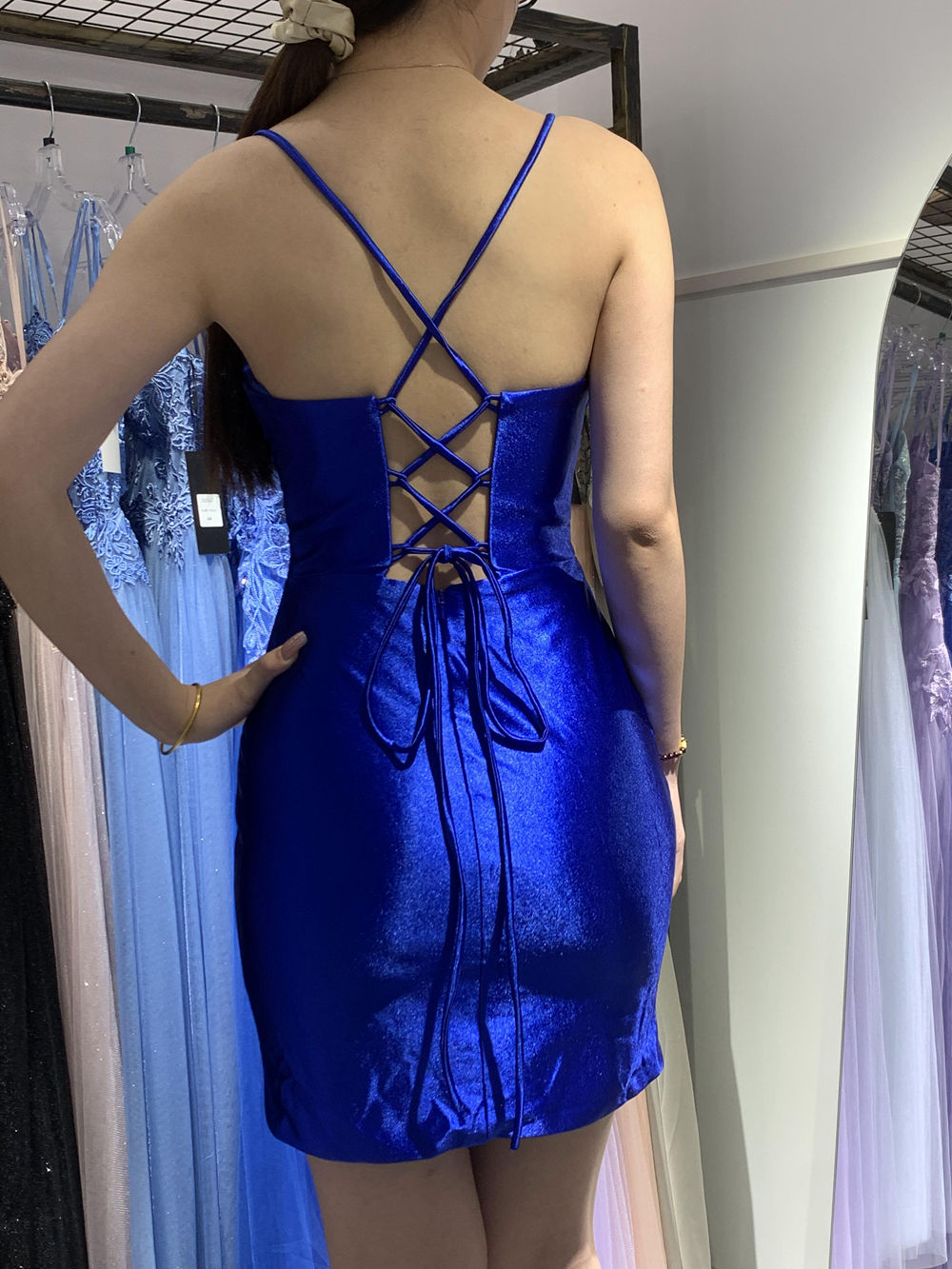 Chic Simplicity: Wholesale Classic Short Prom Dress for Effortless Elegance 32780S