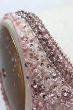 Wholesale Dazzling Elegance Hand-Beaded Satin Prom Gown 32418B