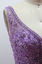 Wholesale Dazzling Elegance Hand-Beaded Satin Prom Gown 32418B