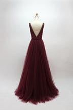 Wholesale Dazzling Elegance Tulle Hand-Beaded Mesh Prom Dresses 32418D
