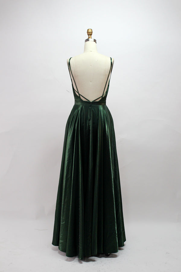 Wholesale Luxurious Allure Velvet Slit Prom Gown 32569