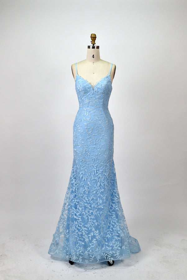 Wholesale Elegance Personified Mermaid Lace Prom Gown 32589B