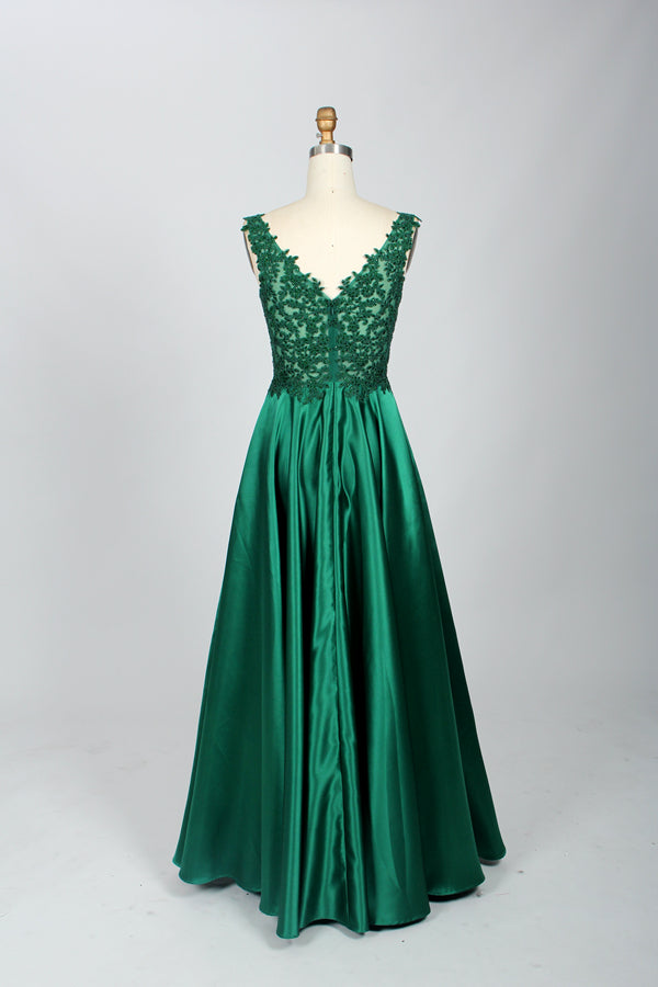 Enchanting Radiance Lace and Satin Prom Wholesale 32659