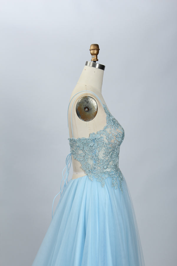 Wholesale Enchanting Beauty Lace Embroidered Tulle Prom Gown - Unleash Your Inner Elegance 3267B
