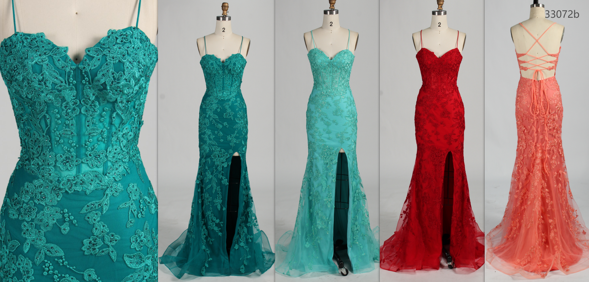 Wholesale elegant strapless Sweetheart Corset Mermaid Gown 33072B