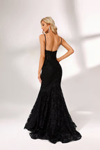 Wholesale V-Neck Lace Mermaid  Evening Gown 32551 02 