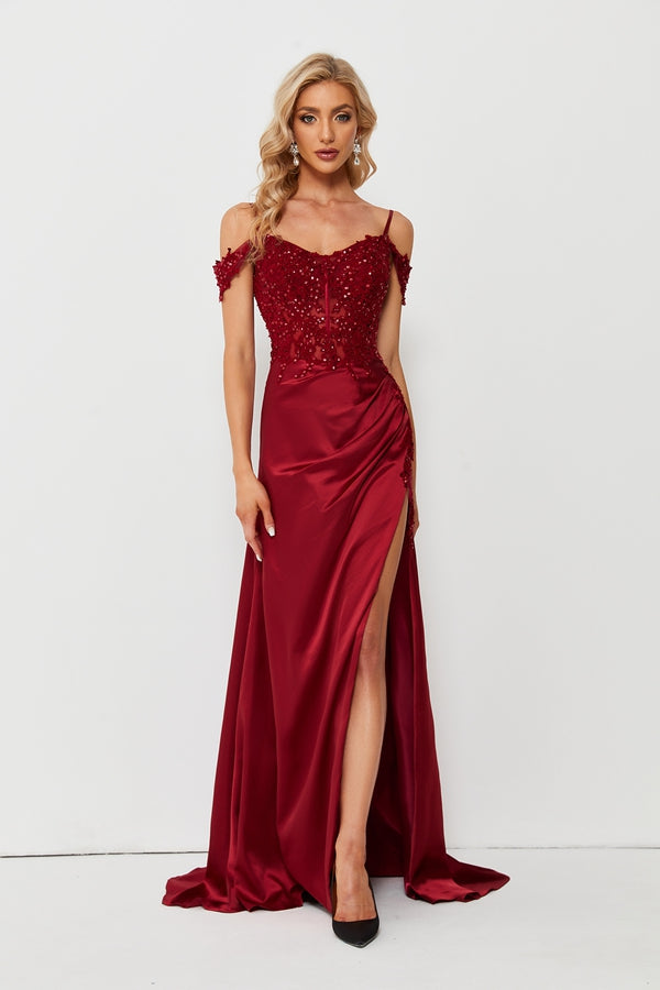 Lace Sweetheart Ball Gown Prom Dress 32671B