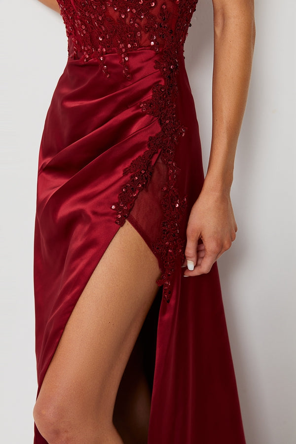 Lace Sweetheart Ball Gown Prom Dress 32671B