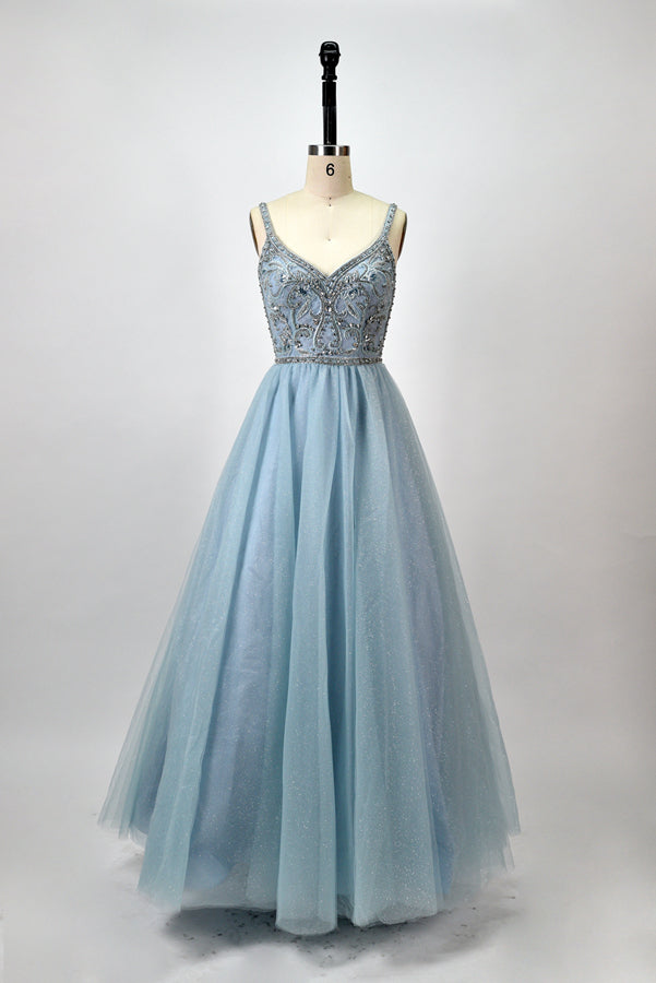 Wholesale Hand-Beaded Prom Gown Illuminate the Night with Elegance 9133B