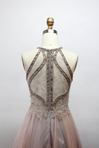 Wholesale Dazzling Elegance Hand-Beaded Mesh Prom Gown 9146