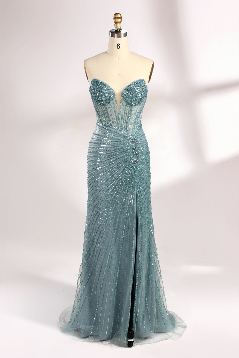 Wholesale Glittering Evening Gown 33237