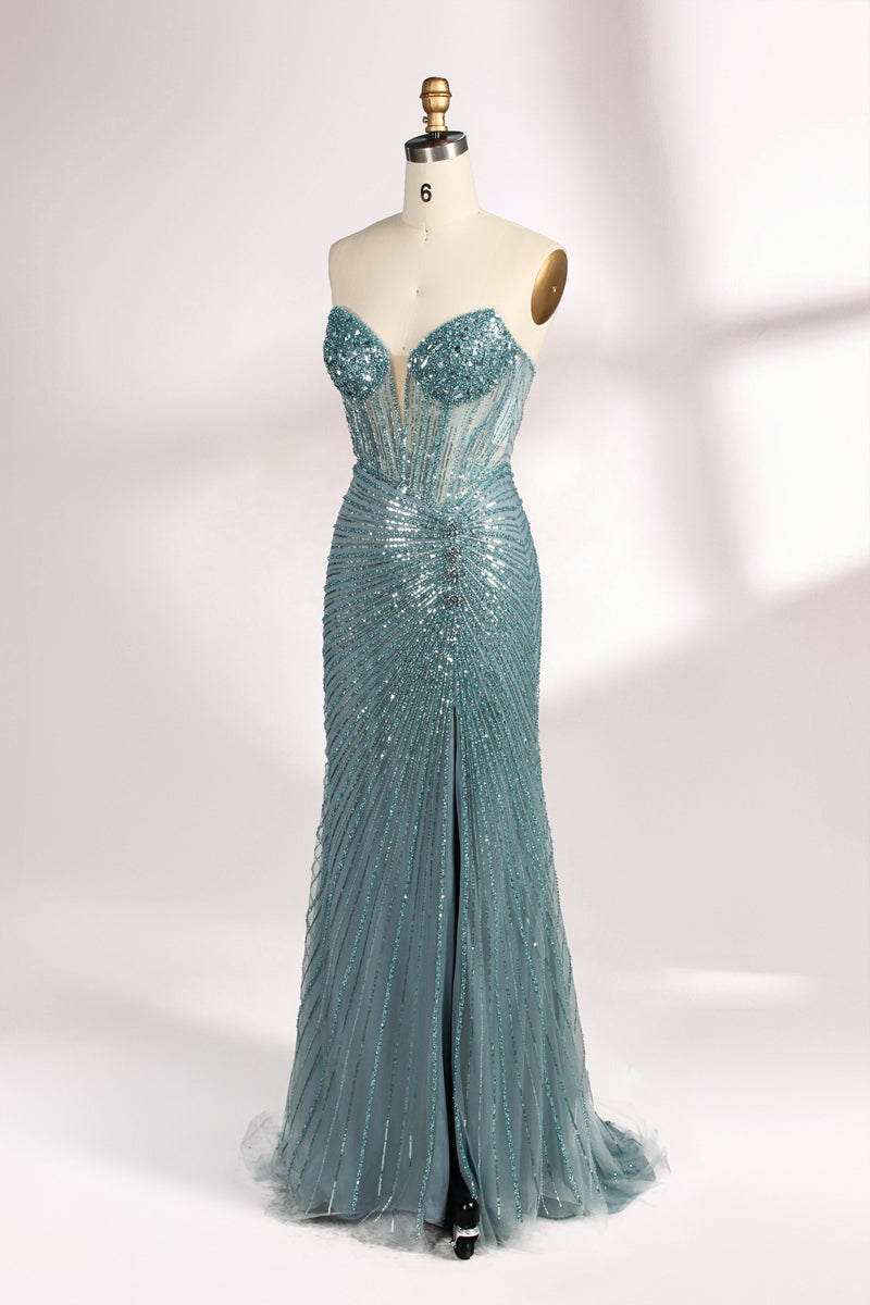 Wholesale Glittering Evening Gown 33237
