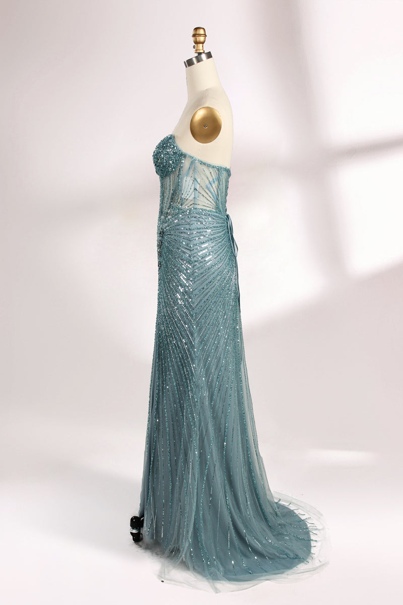 Wholesale Glittering Evening Gown 33237