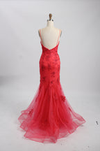 Wholesale Yellow Embroidered Mermaid Prom Dress 32826