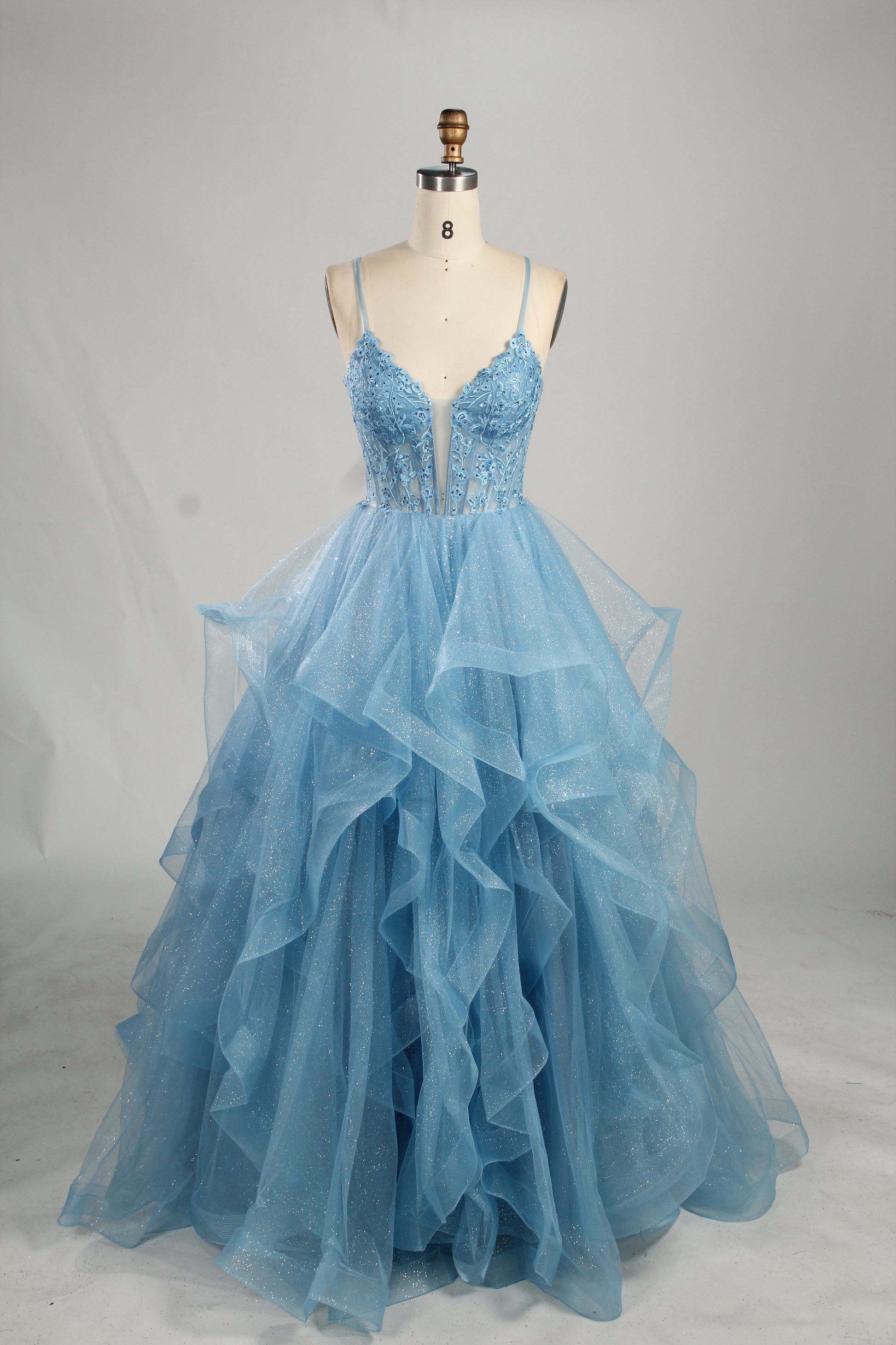 Wholesale elegance Beaded Tulle Prom Dress  33278