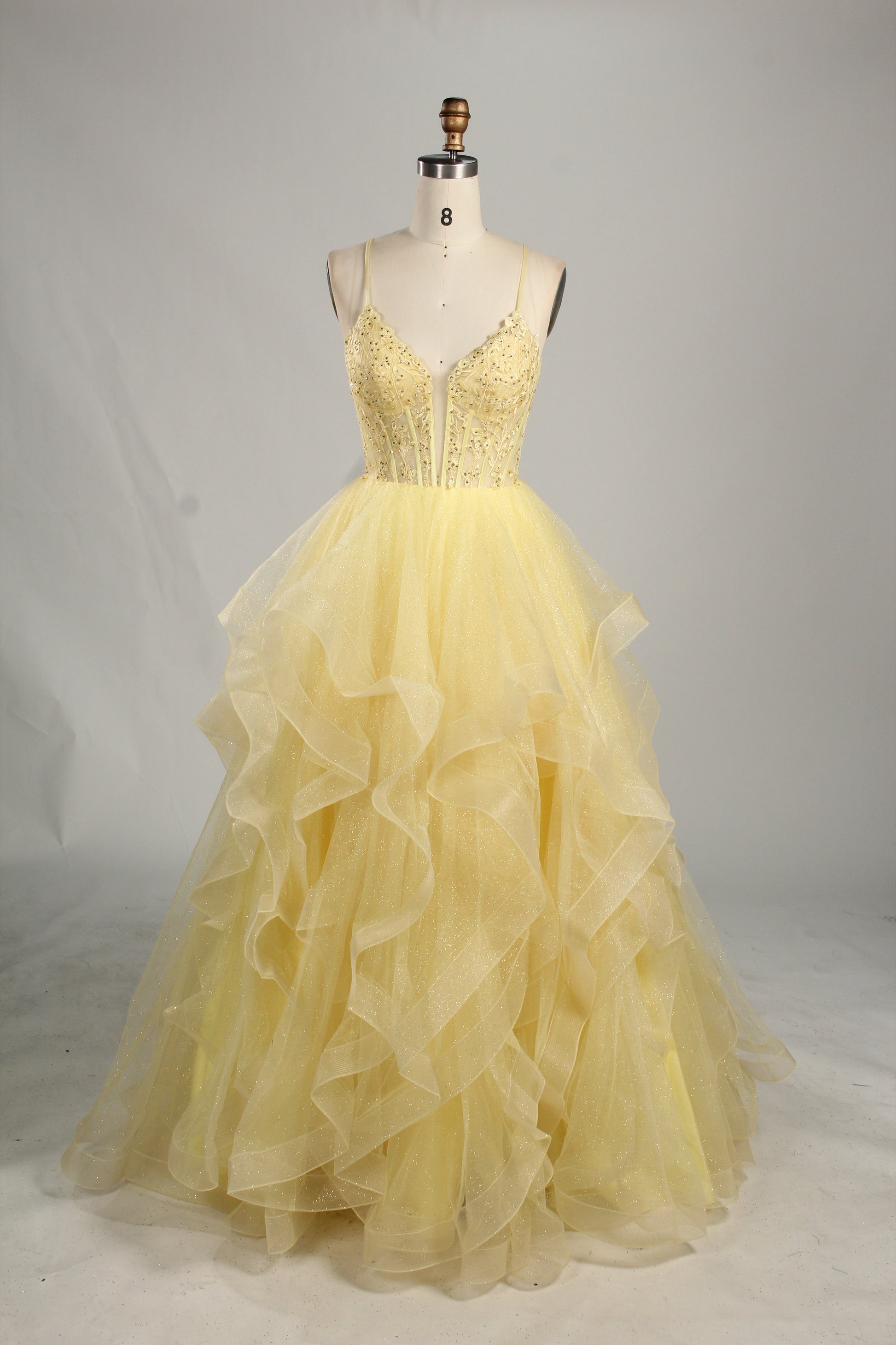 Wholesale elegance Beaded Tulle Prom Dress  33278