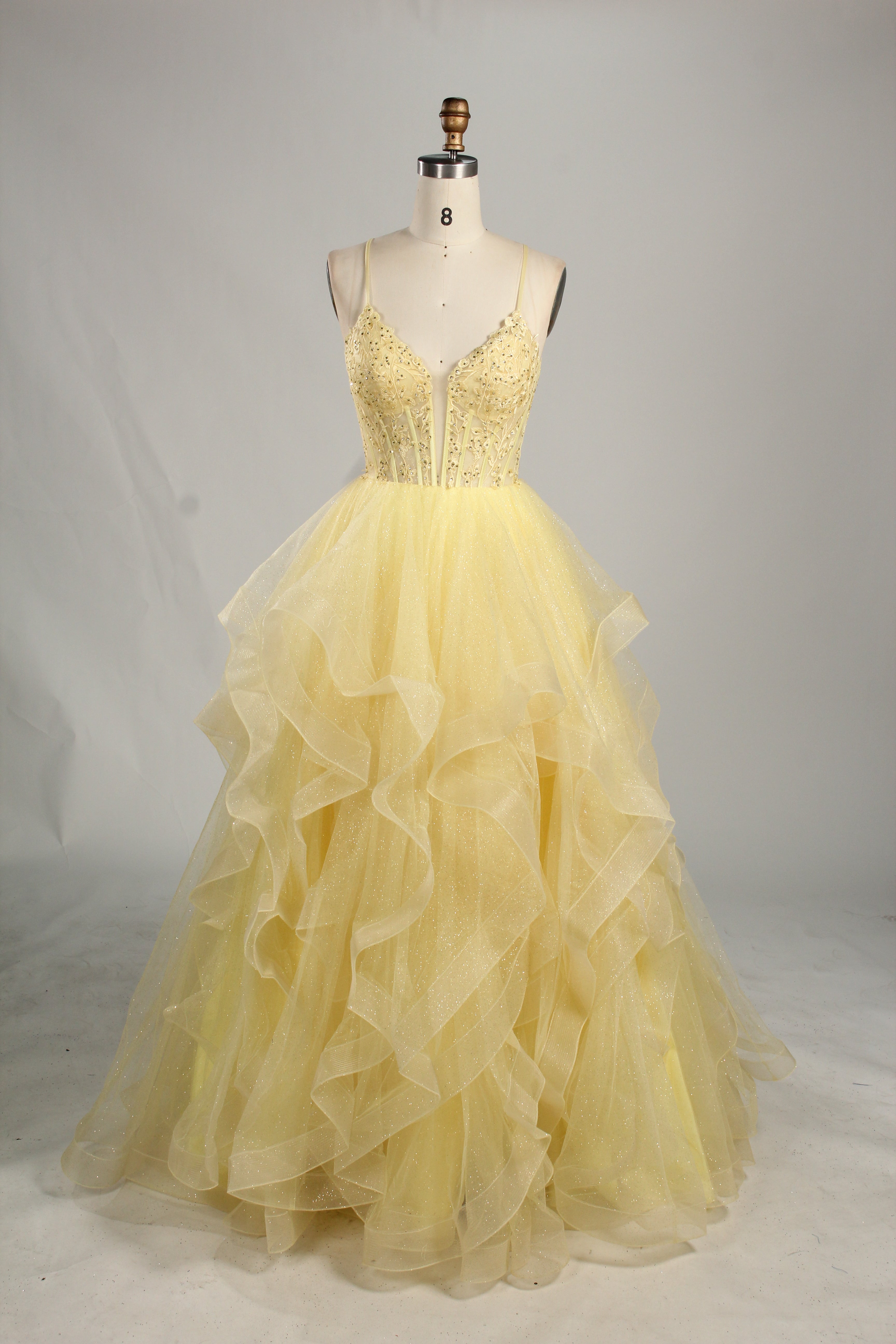 Wholesale elegance Beaded Tulle Prom Dress  33278