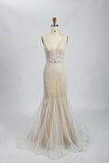 Wholesale Beaded Mermaid Wedding Dress – Tulle Bridal Gown kt1335