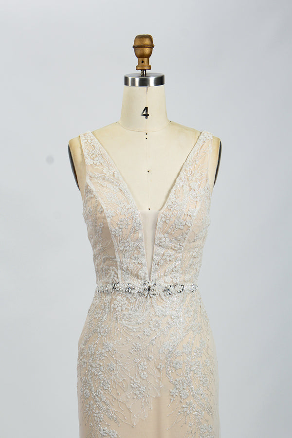 Wholesale Beaded Mermaid Wedding Dress – Tulle Bridal Gown kt1335