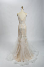 Wholesale Beaded Mermaid Wedding Dress – Tulle Bridal Gown kt1335