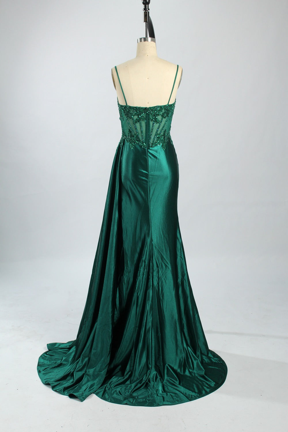 Elegant Wholesale Lace Prom Dress with Flowing Sash 33031