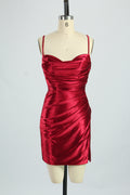 Wholesale Glamorous Satin Short Prom Dress Elegance 32780S