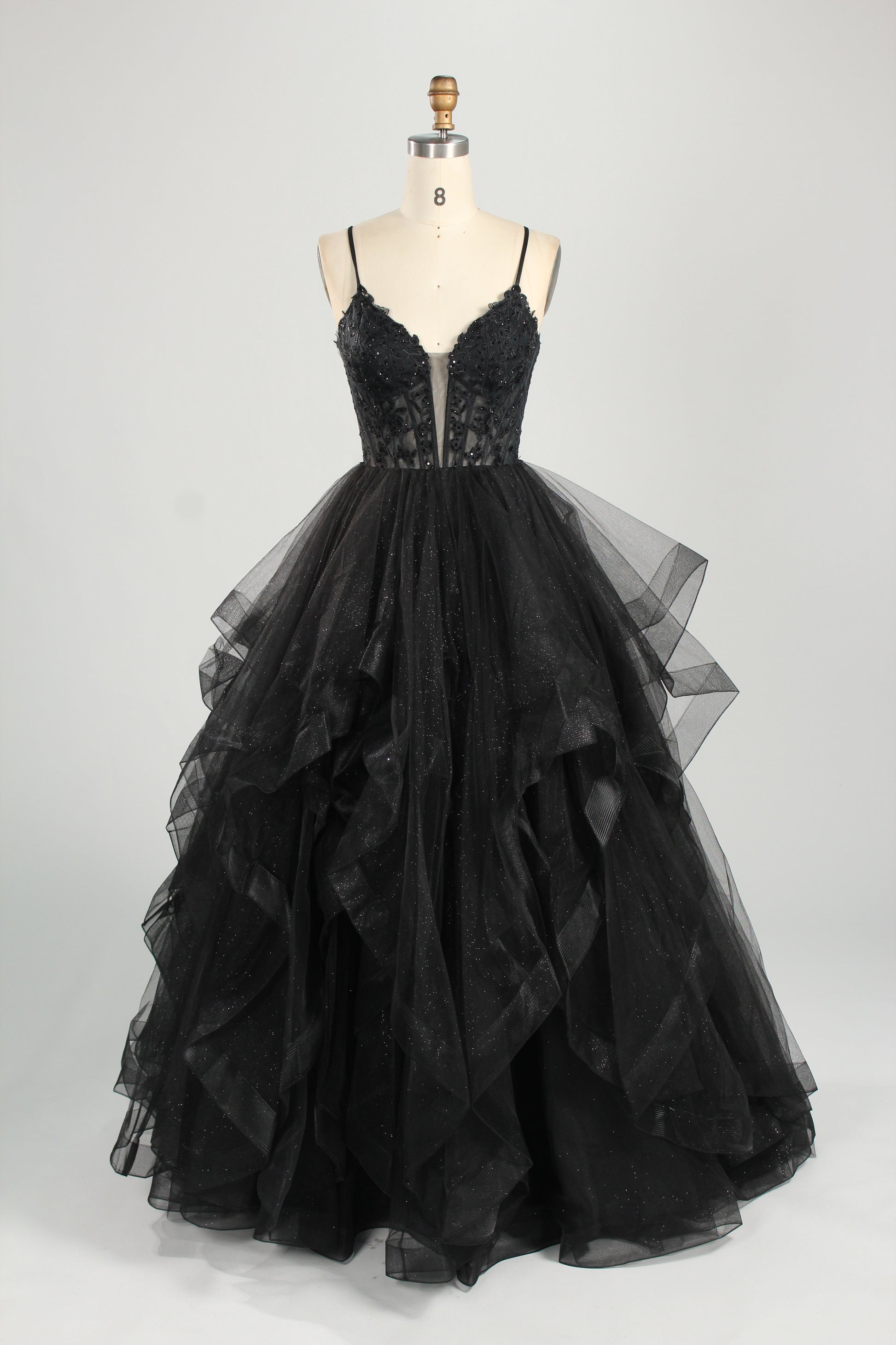 Wholesale elegance Beaded Tulle Prom Dress  33278