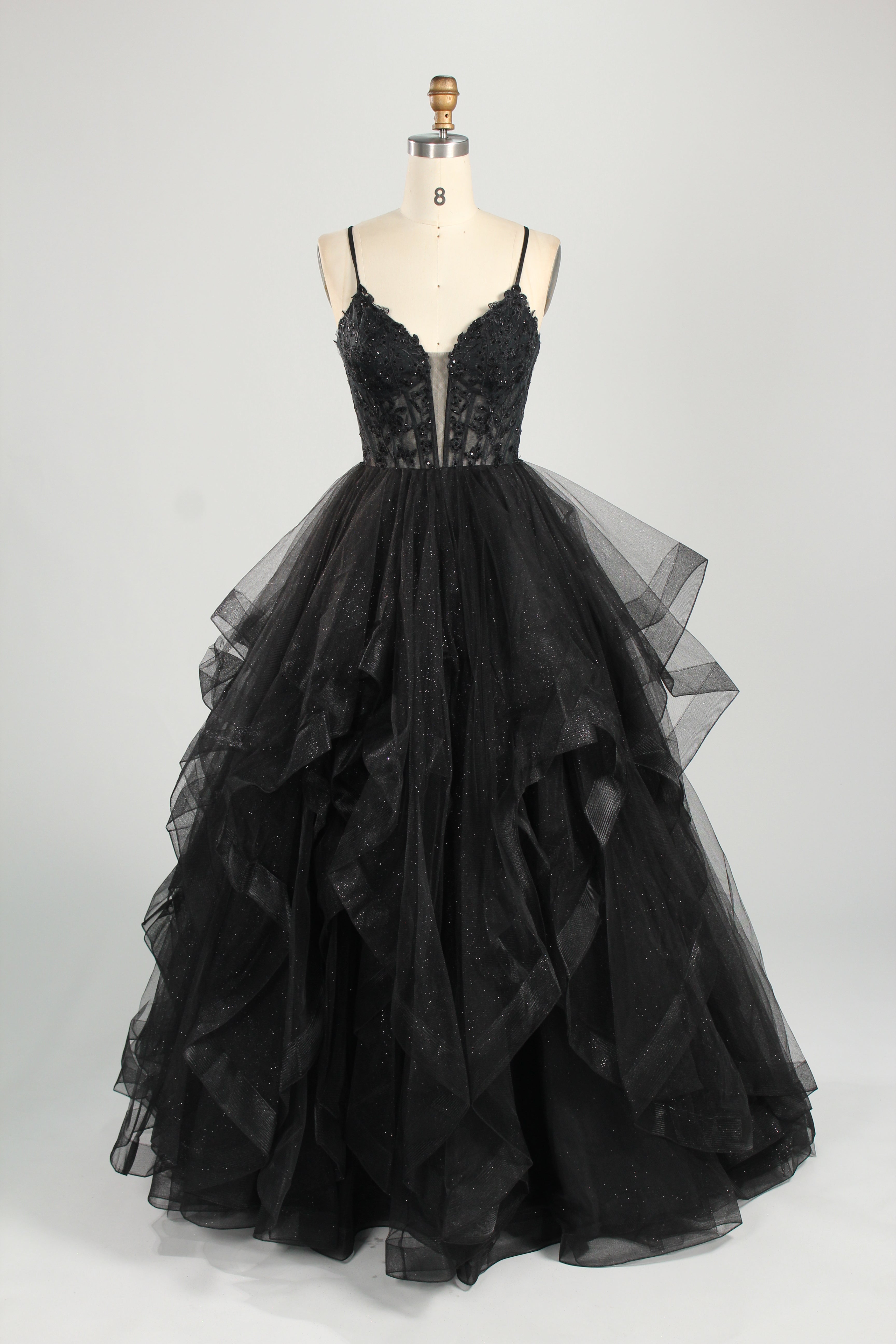 Wholesale elegance Beaded Tulle Prom Dress  33278