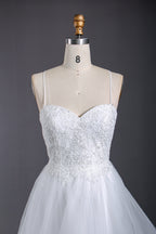 Timeless Elegance Wholesale Lace and Pearl Wedding Gown 3294