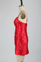 Wholesale Elegant Spaghetti - Straps Satin Short Prom Dresss 32790S