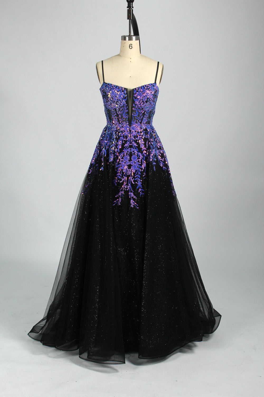 Wholesale Exquisite Sequin-Embroidered Ball Gown 33007
