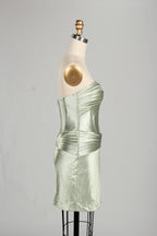 Supplier Satin Strapless Cut Out Homecoming Dress D - 126S