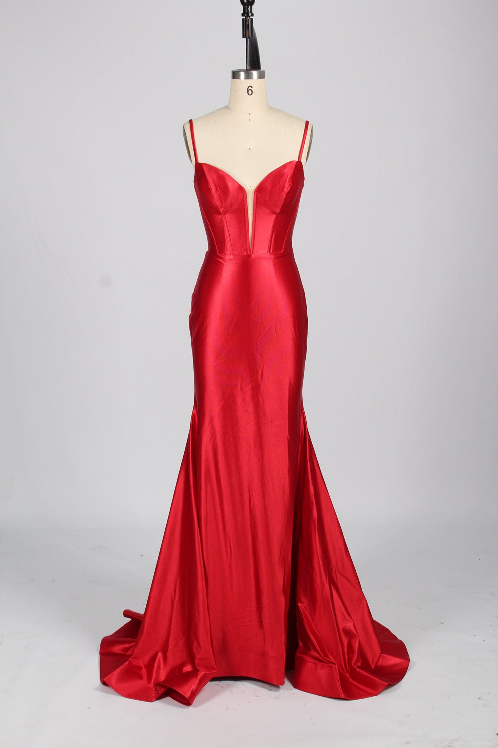 Charming Satin Mermaid Prom Dress Wholesale 32977